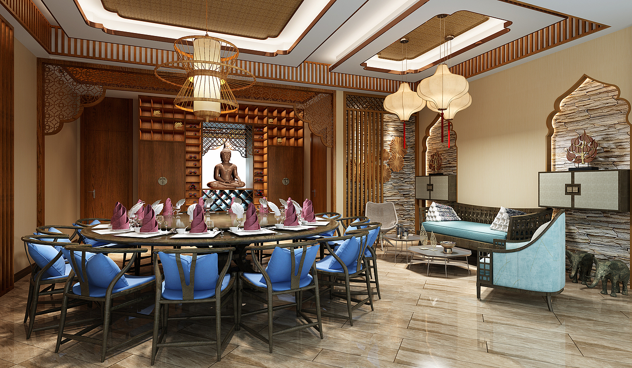 东南亚（图ZMTAzNDQ0Mzk2） - 家装设计 - 站酷设计师李轧扎原创素材 - 站酷ZCOOL