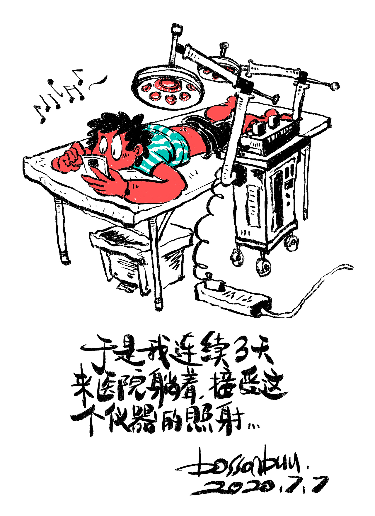 激光灯照射记（图ZMjE1NTM3NjY0） - 短篇/格漫 - 站酷设计师饼干会咬人原创素材 - 站酷ZCOOL