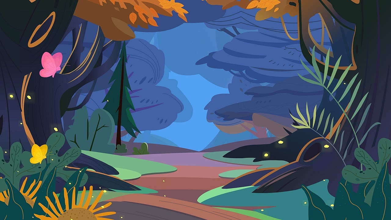 flash动画-个人作品-场景运动