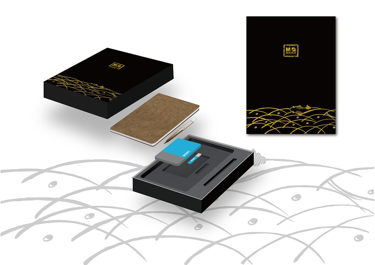 商务套装礼盒设计（图ZNzc4NzkwNDA=） - 包装 - 站酷设计师黑壳KE原创素材 - 站酷ZCOOL