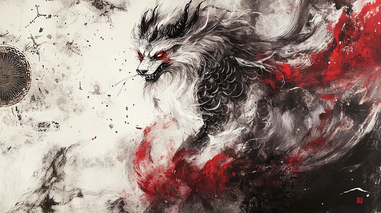 大梦归离·白泽（图ZMzc5OTkzNjI4） - AI作品 - 站酷设计师快乐章章原创素材 - 站酷ZCOOL