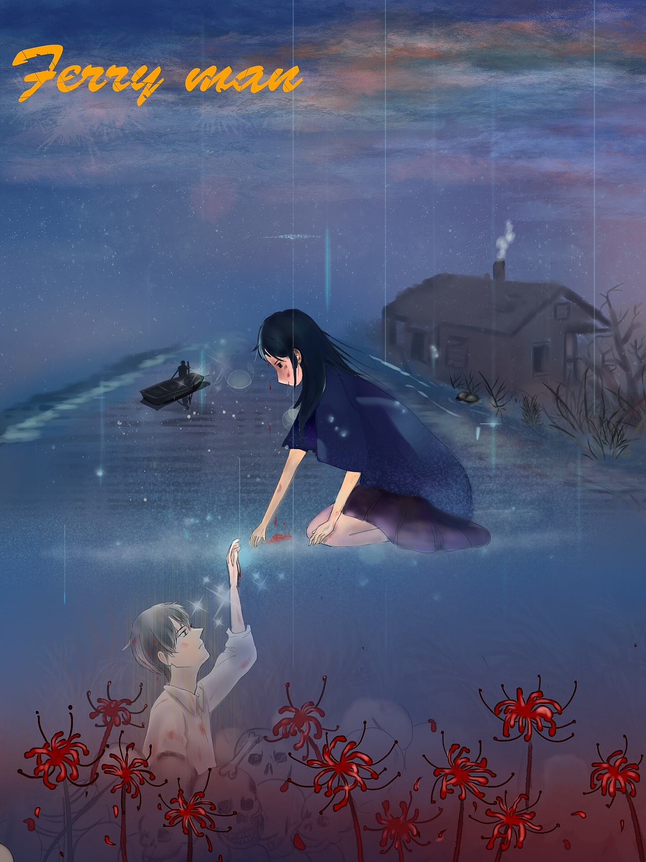 摆渡人|插画|商业插画|小婷子jessie_原创作品-站酷zcool