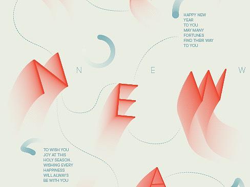 【练习】新年快乐（个人主页-ZMjU1MzEyMDQ=） - 海报 - 站酷设计师摸鲤亚蒂原创素材 - 站酷ZCOOL