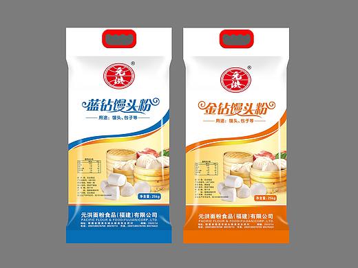 小麦包装粉 小麦包装袋设计 面粉袋设计