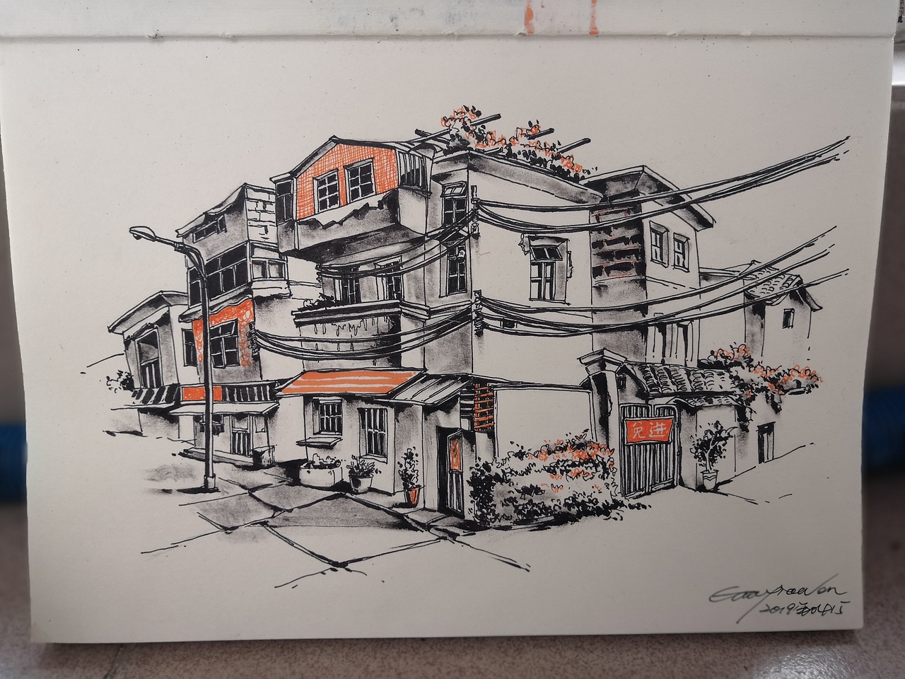 最近速写-边走边画1（图ZMTU0NTU1Mzc2） - 绘画 - 站酷设计师蝈蝈GooxIooven原创素材 - 站酷ZCOOL