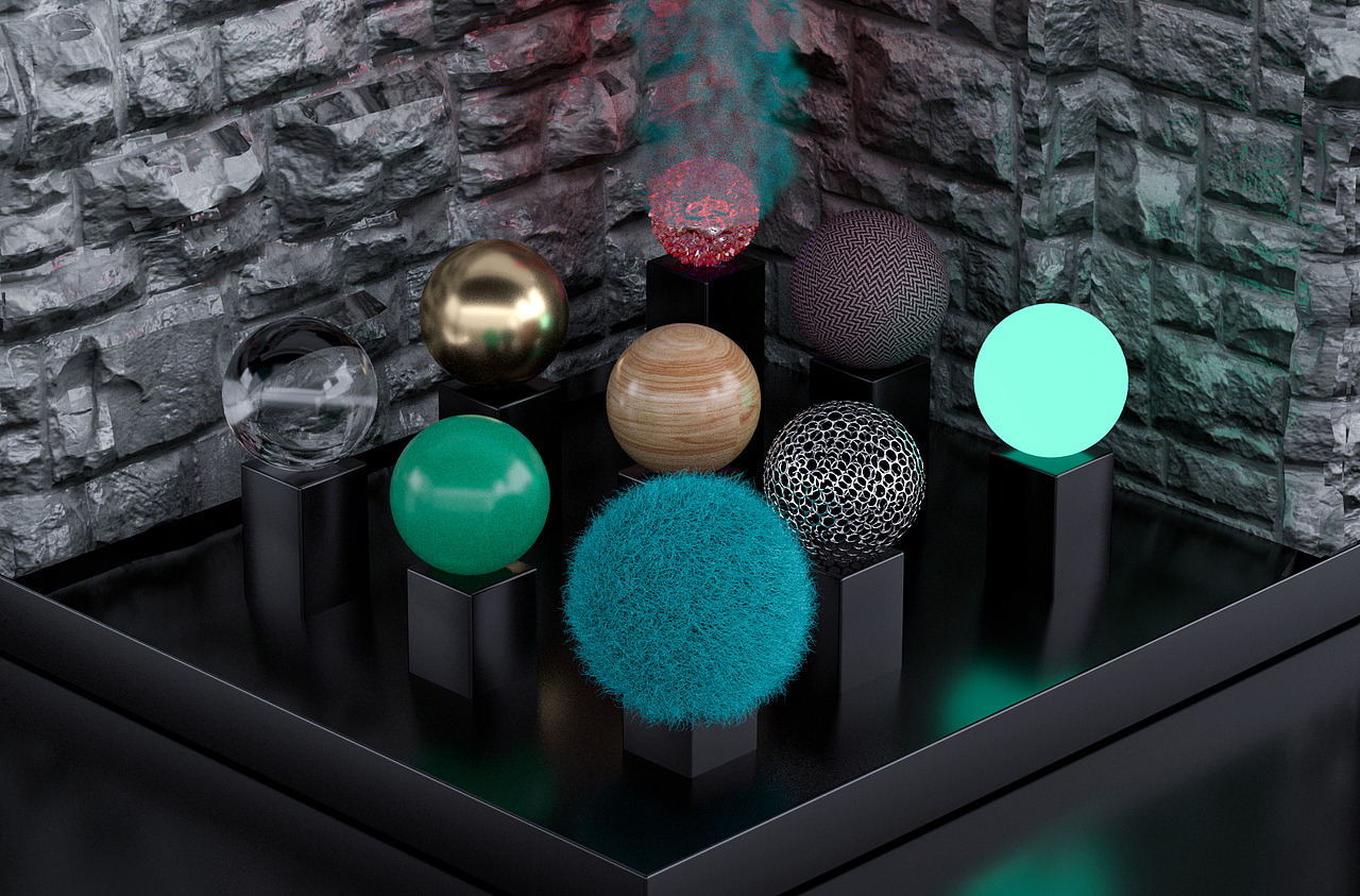 arnold阿诺德渲染器测试