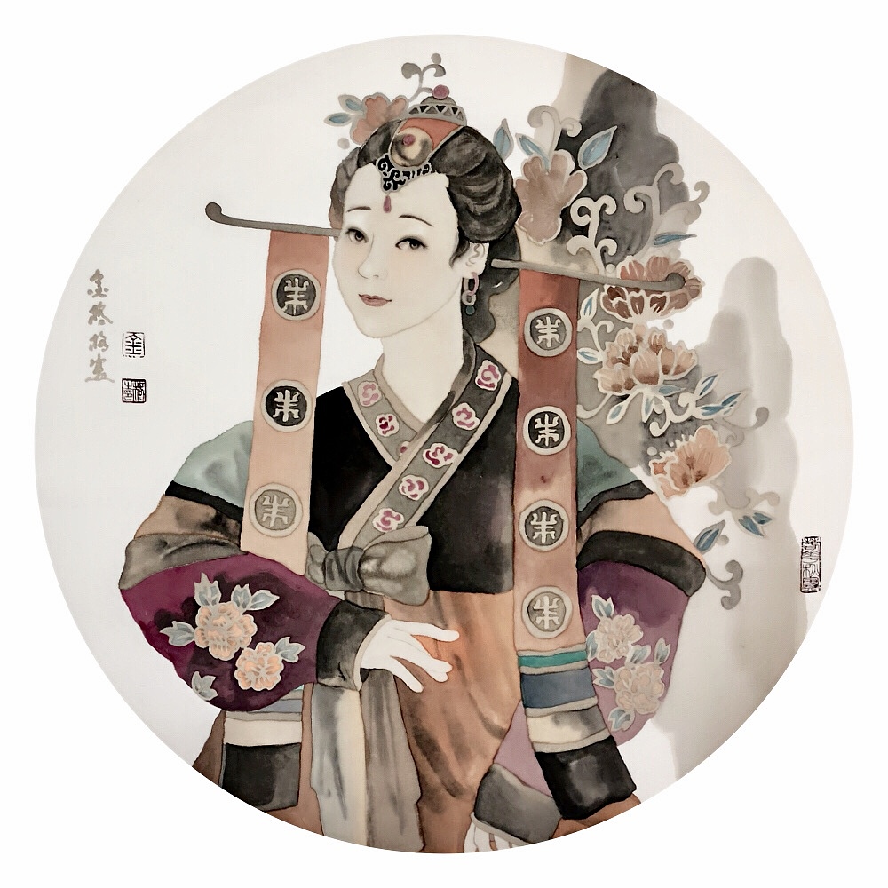 朝鲜族系列（图ZMTIwNDE3MjA4） - 绘画 - 站酷设计师金格格金格格原创素材 - 站酷ZCOOL