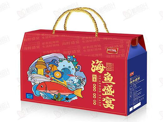 海鱼盛宴包装（个人主页-ZNDc1ODc1MjA=） - 包装 - 站酷设计师小松塔电商原创素材 - 站酷ZCOOL