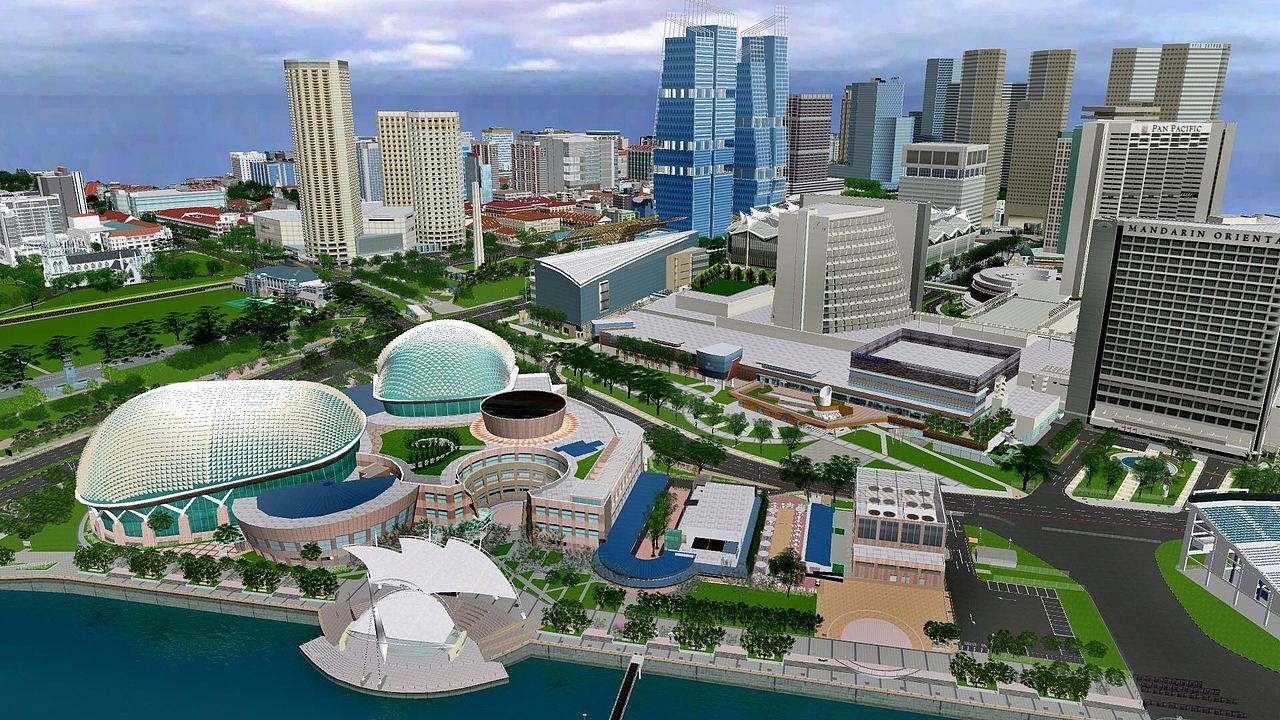 3D虚拟现实、智慧城市（图ZMjEwNDQ2MDU2） - 景观设计 - 站酷设计师Strivegk原创素材 - 站酷ZCOOL