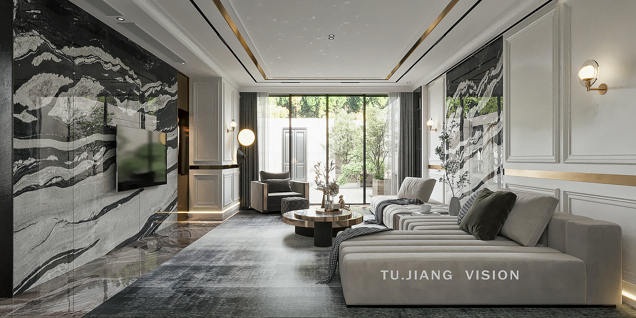 室内效果图（图ZMjYxMjUxMzY0） - 家装设计 - 站酷设计师春来江水绿如蓝原创素材 - 站酷ZCOOL