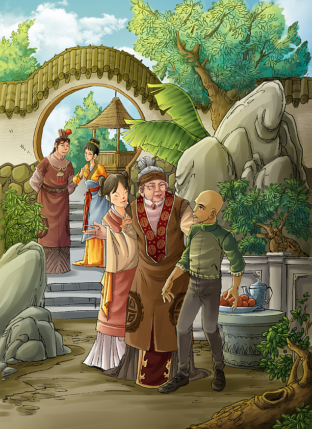 四大名著题材小说画|插画|儿童插画|依依灬_原创作品-站酷zcool