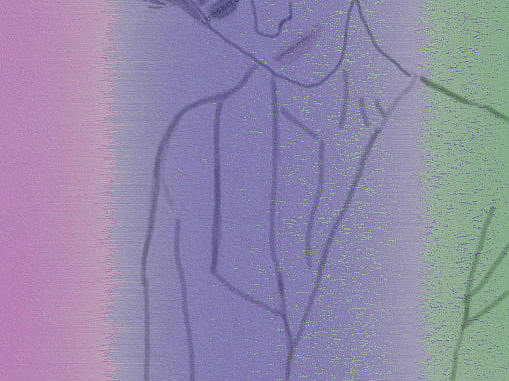 摸鱼时的鼠标临摹