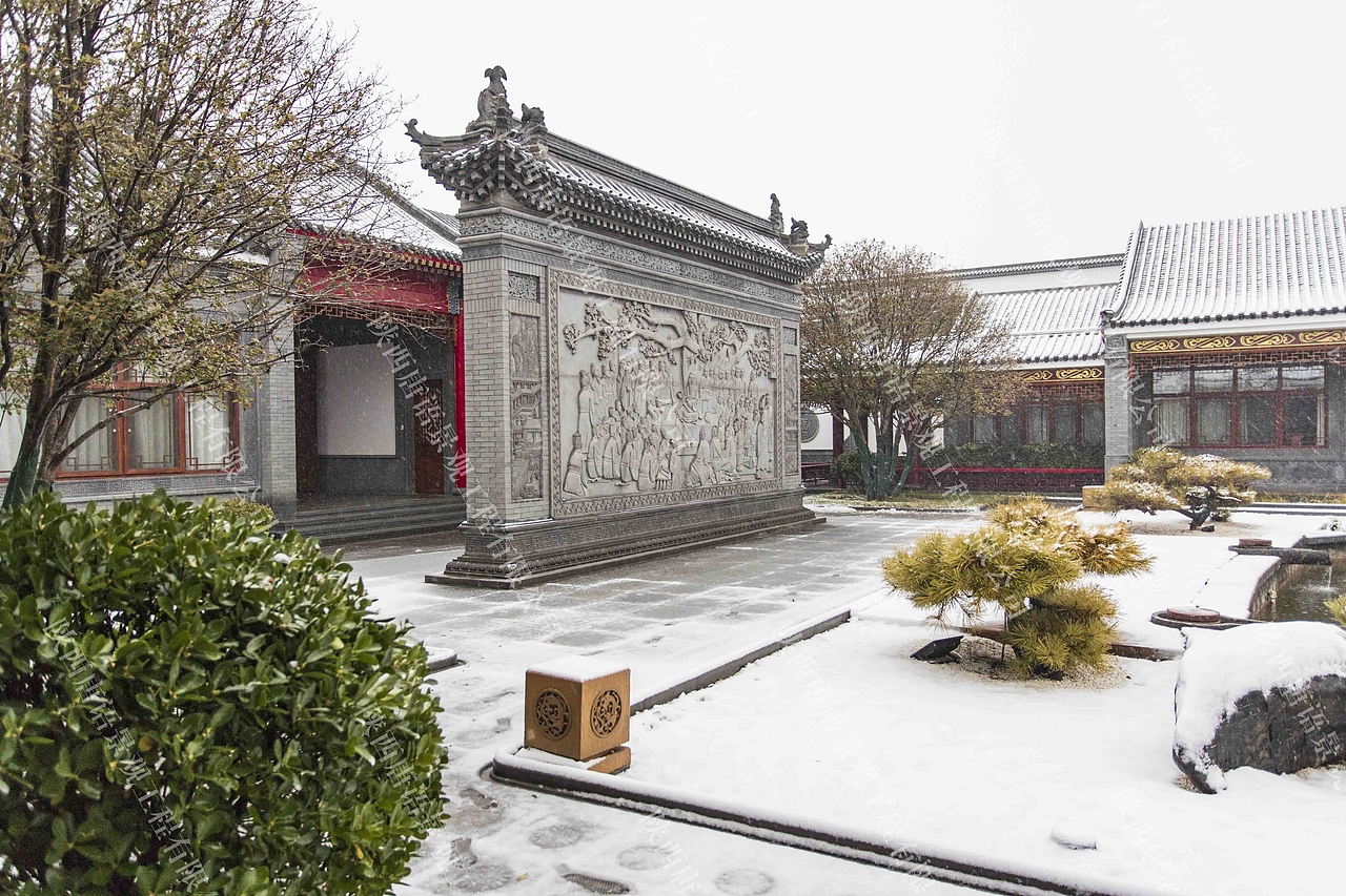 北方农村中式自建房四合院