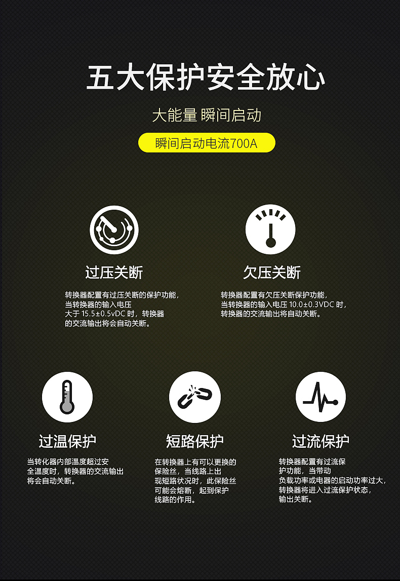 应急启动电源详情页