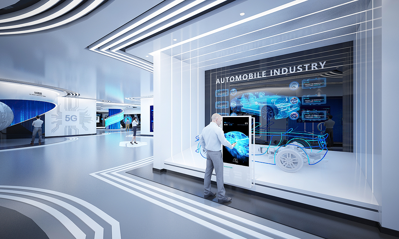 数字展厅 5G展厅 科技展厅 多媒体展厅 展厅设计