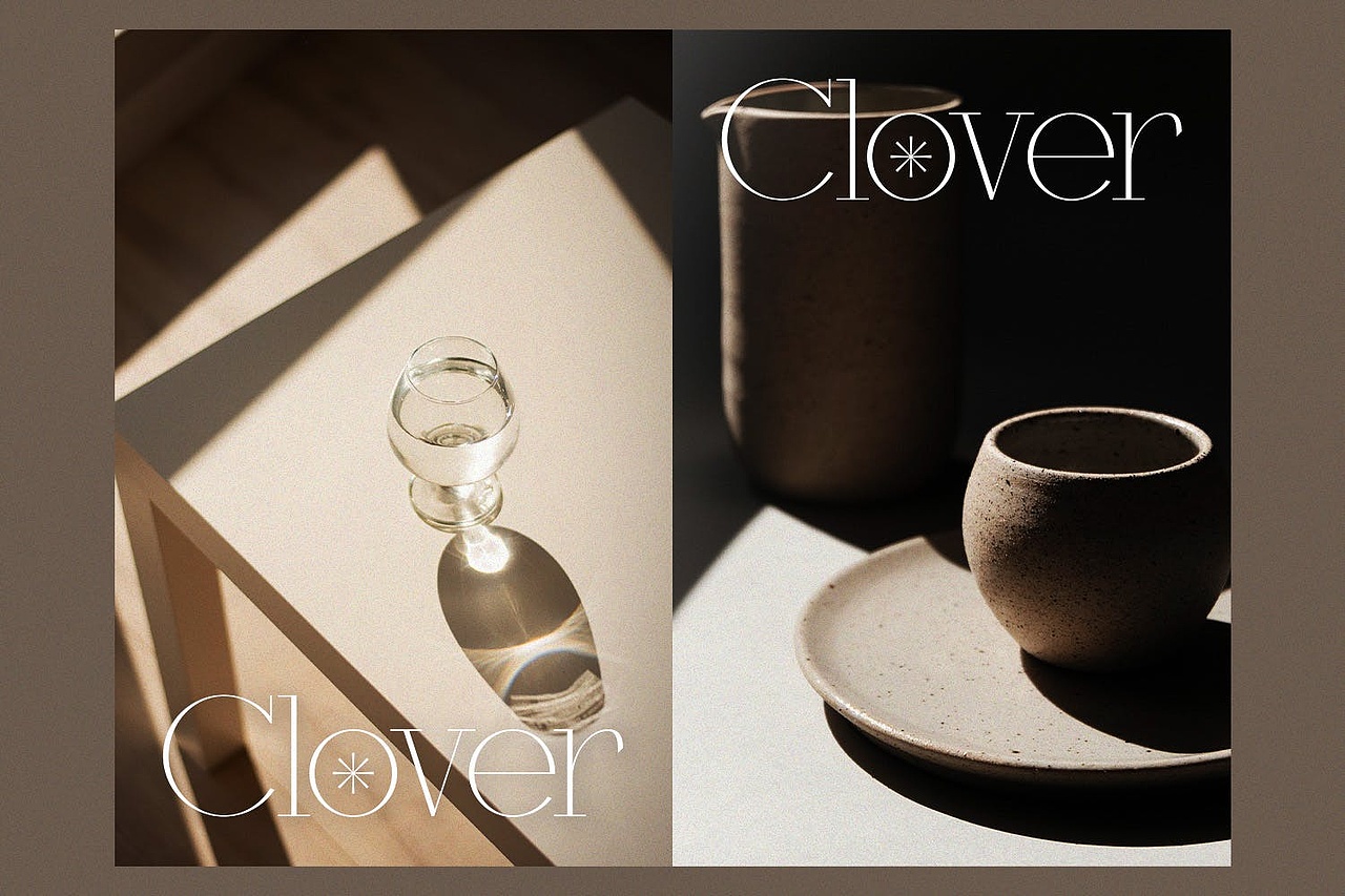 现代极简奢华细体字时尚广告海报杂志封面衬线英文字体