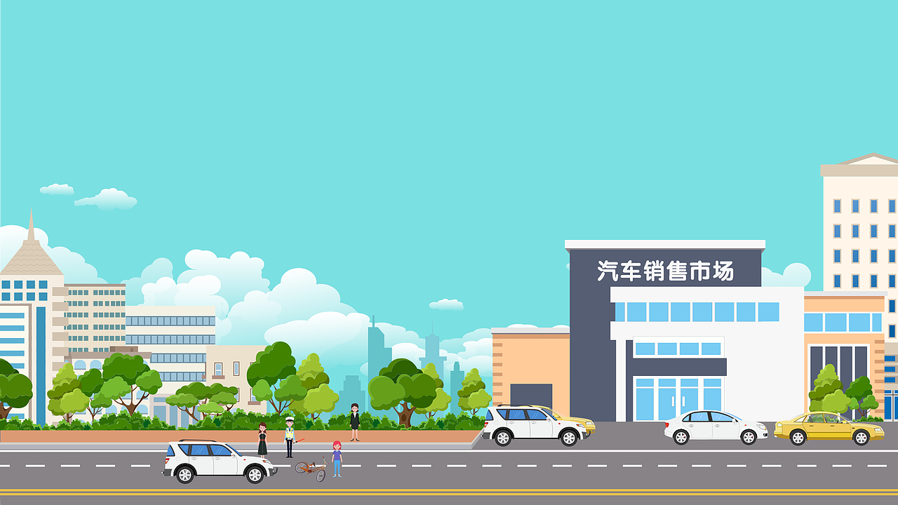 驾驶视频场景绘制（图ZMjUxMzk0NDI4） - 商业插画 - 站酷设计师我是cyan原创素材 - 站酷ZCOOL