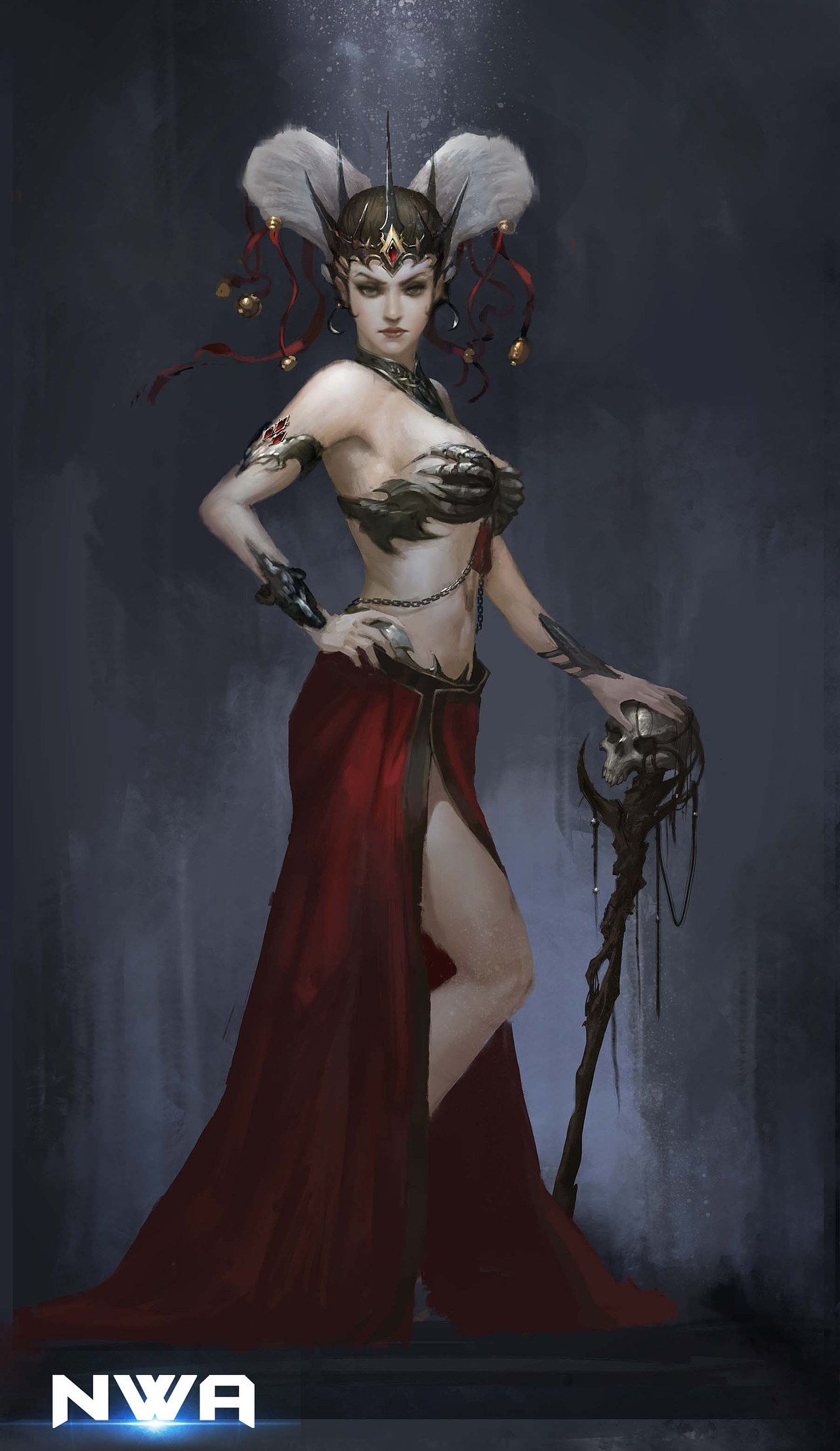 Queen of the Dead图文教程-NWA守夜人艺术图文教程分享（图ZMjk0NzQwMDA=） - 概念设定 - 站酷设计师QueenStudios原创素材 - 站酷ZCOOL