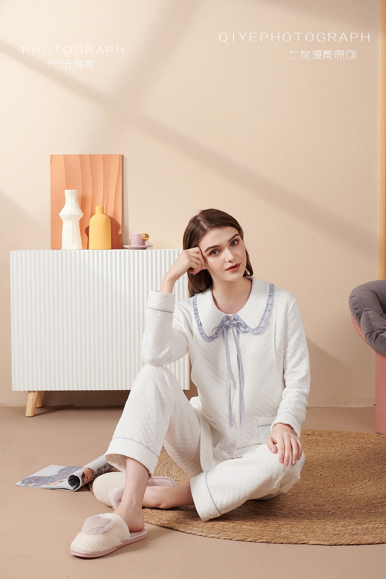 月子服拍摄,睡衣拍摄 外模女模摄影 人像摄影