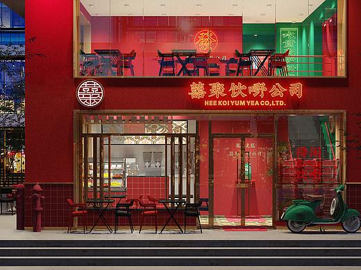 【译点案例】囍聚饮嘢公司 | 港风Style，红了整条Gai