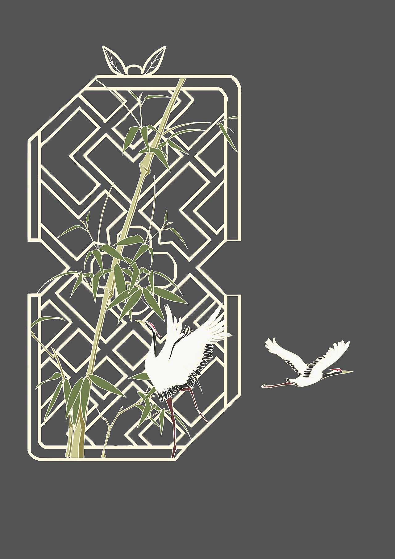 梅兰竹菊四君（图ZMjE3OTU1MDI4） - 商业插画 - 站酷设计师LSG886原创素材 - 站酷ZCOOL