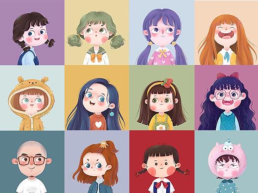 近几个月画的一些头像合集