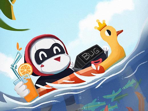 大神实习期的海报作品