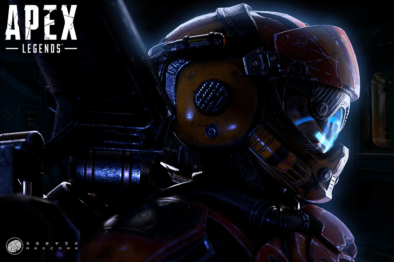 【apex英雄】赤核学员次世代建模,超精细还原瓦尔基里