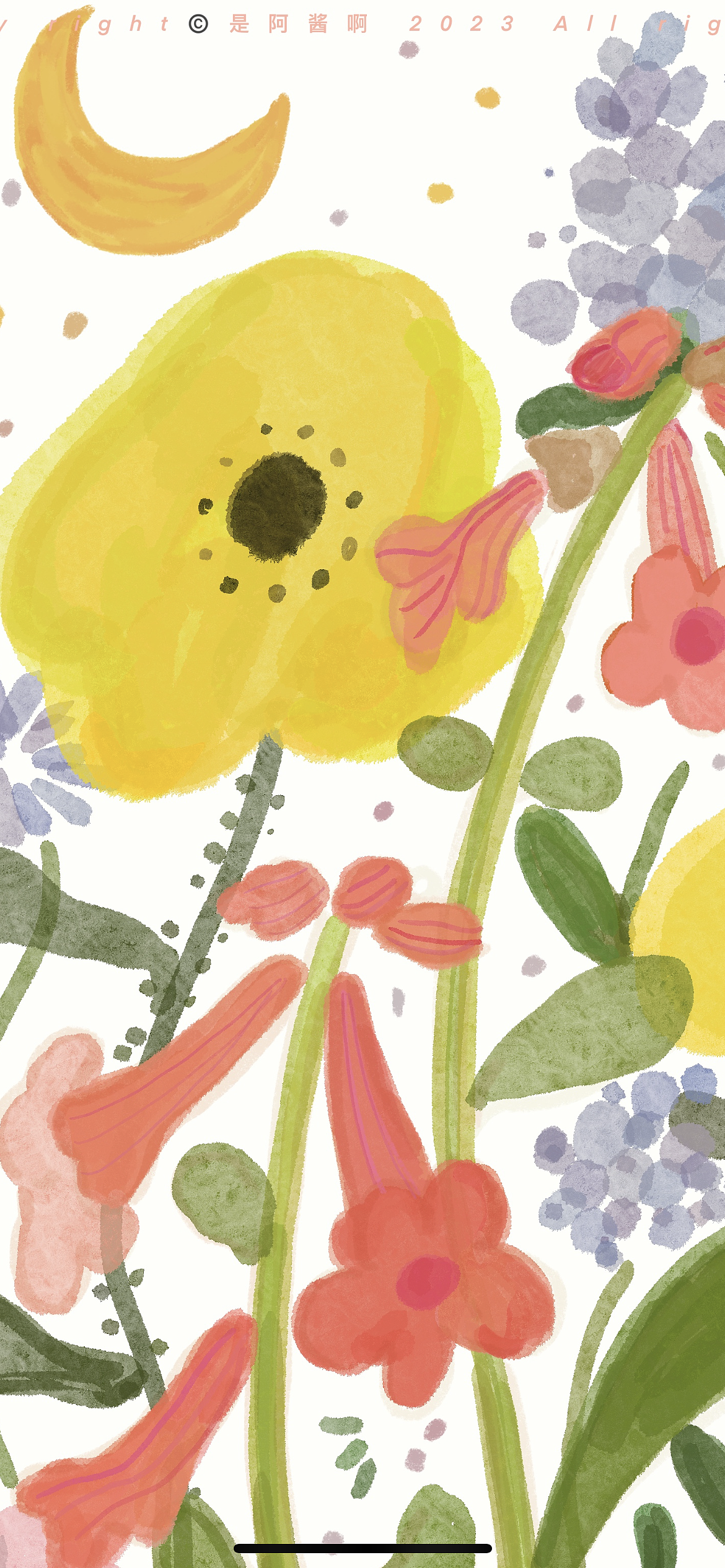 带着画笔逛公园