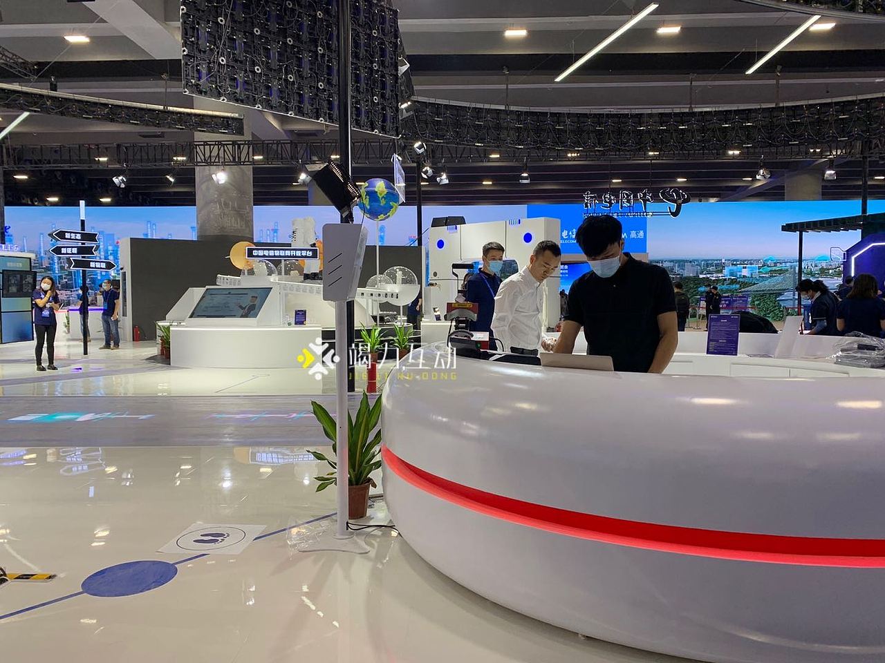 电信5G峰会|DIY口罩打印互动