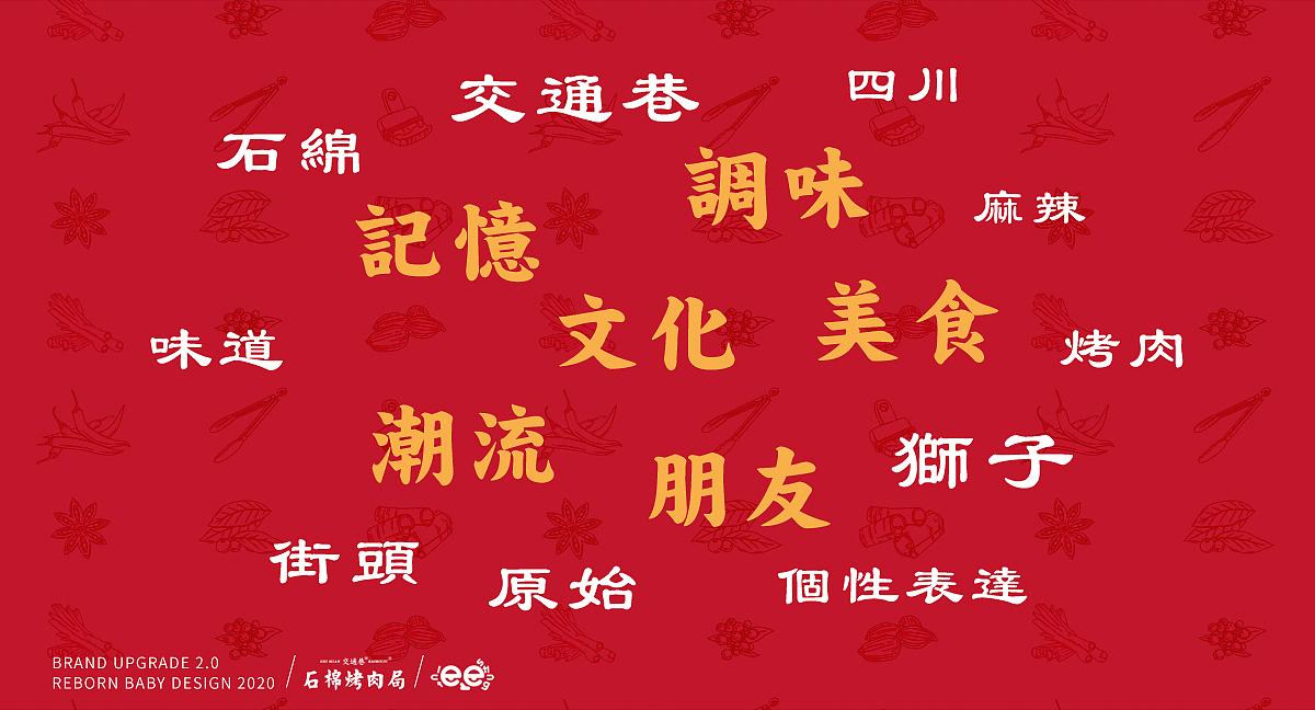 餐饮IP品牌升级2.0--交通巷（图ZMjM2MjAxMjIw） - 品牌 - 站酷设计师重生宝宝原创素材 - 站酷ZCOOL
