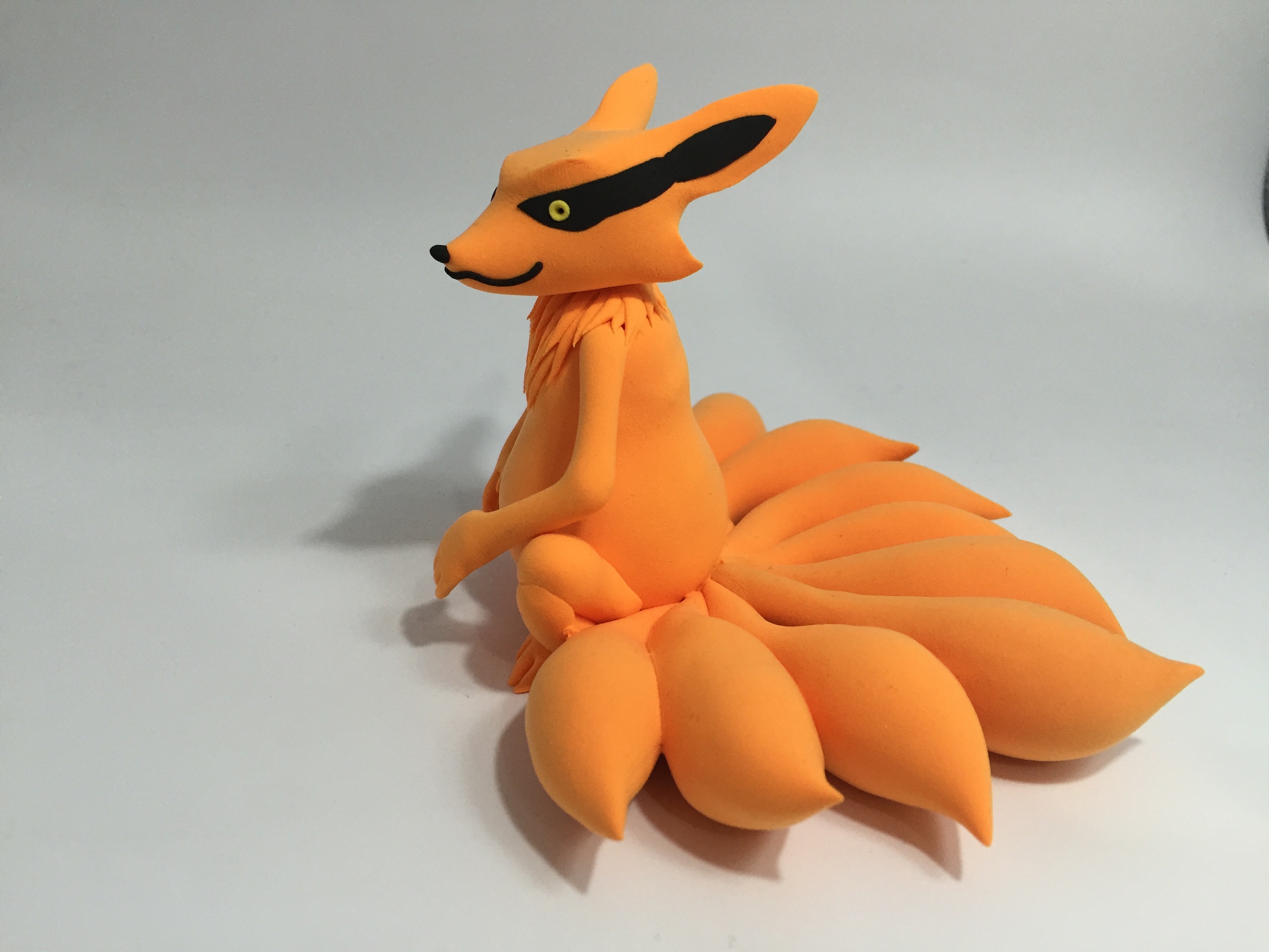 超轻粘土再版火影忍者九尾兽