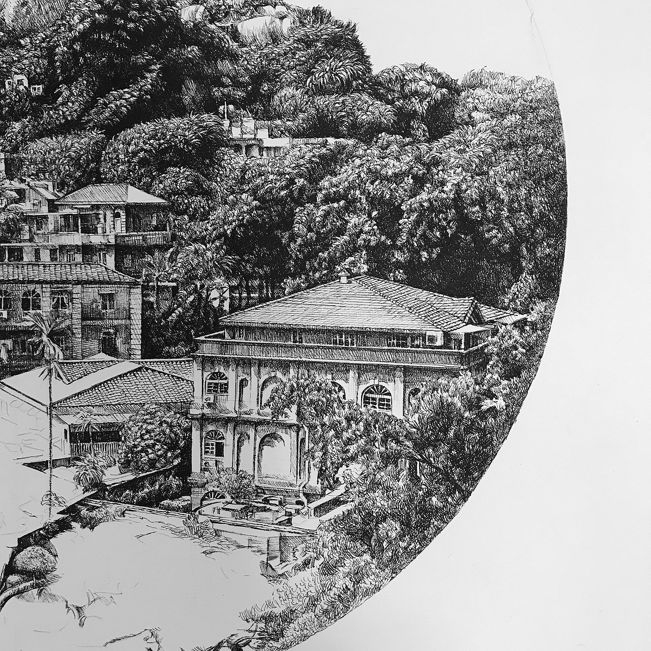 海上花园——鼓浪屿(图ZOTIzMDUwMDg=) - 绘画 - 站酷设计师ohwa俊桦原创素材 - 站酷ZCOOL