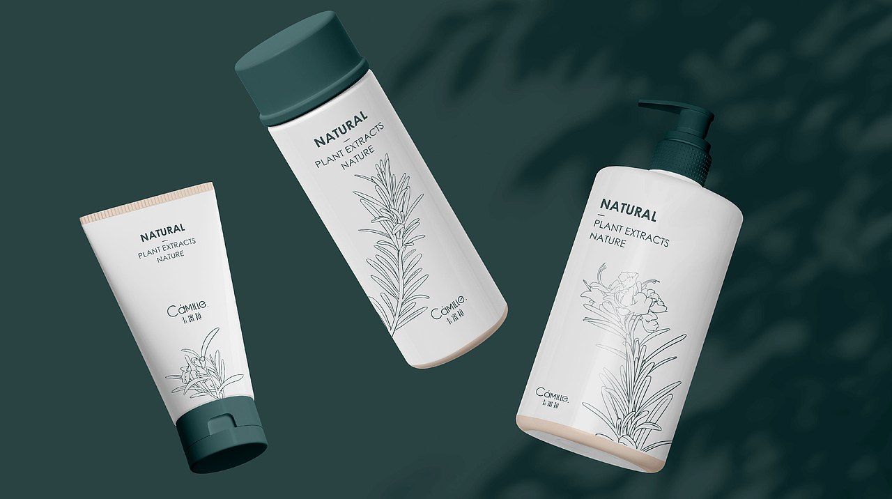 Camille 卡密拉 《感受自然滋润 唤醒皮肤水活性》（图ZMjE4OTM0MjE2） - 品牌 - 站酷设计师源品牌创意社原创素材 - 站酷ZCOOL