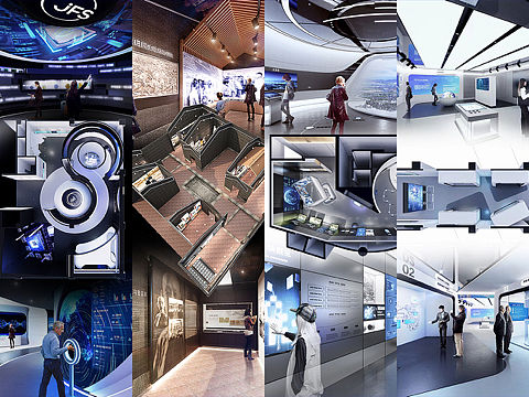 展厅设计｜2022轴测图合集