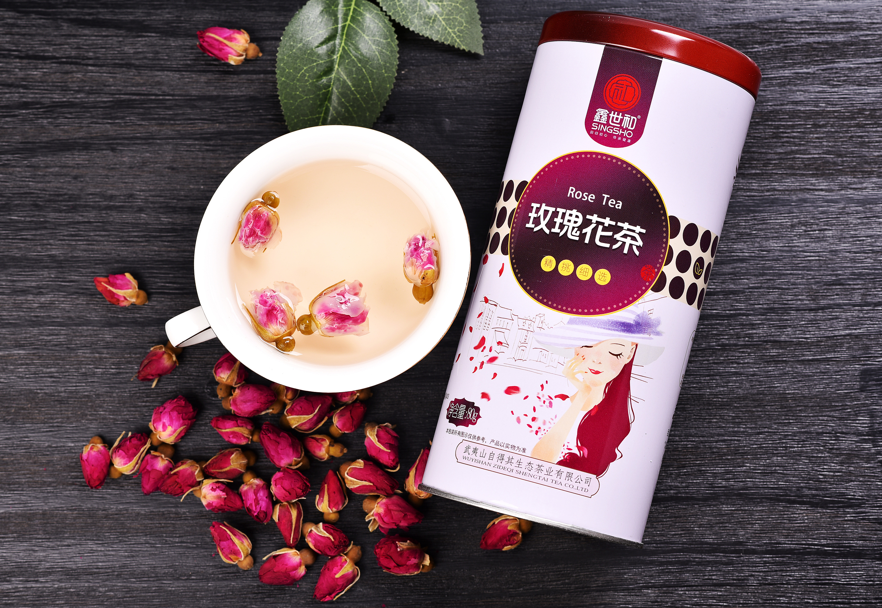 玫瑰花茶主图