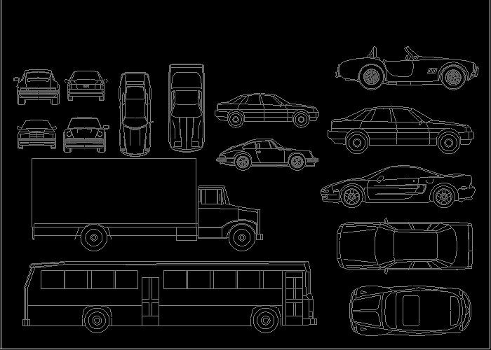 室内家装设计CAD图库图块大全