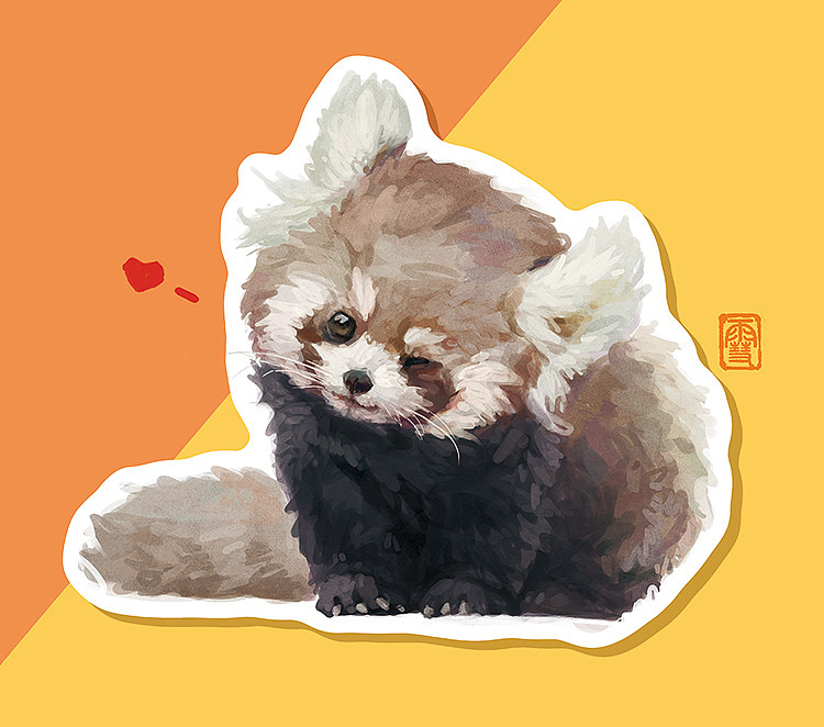 画了一堆奶fufu的小熊猫（图ZMzM5NjAwNzc2） - 商业插画 - 站酷设计师雪娃娃童画原创素材 - 站酷ZCOOL