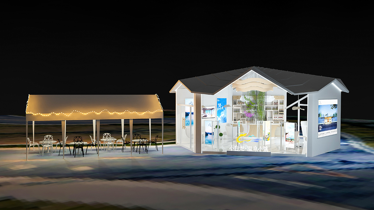 温泉小镇展厅（图ZMzQxMDAyOTA0） - 建筑/空间 - 站酷设计师七寸氢山原创素材 - 站酷ZCOOL