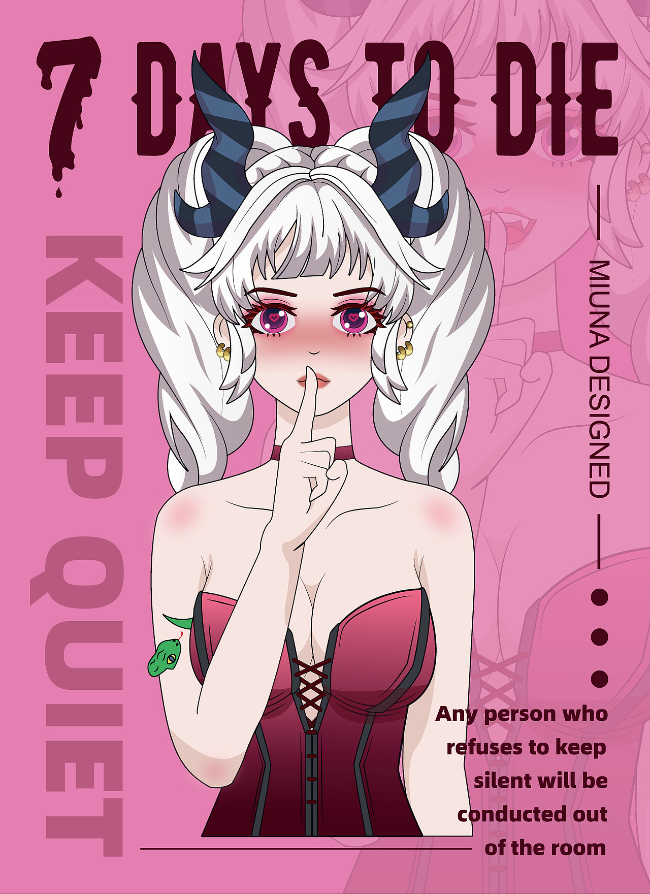 潮流插画 练习作业 AI矢量插画 