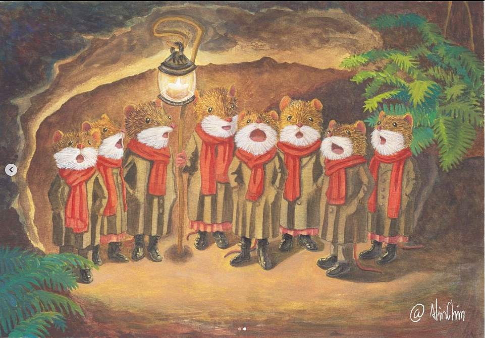 打扫 & 颂歌（图ZMzA4MDQ1MDg4） - 创作习作 - 站酷设计师插画师Sijt簿簏棵原创素材 - 站酷ZCOOL