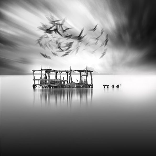 黑白系风格 长曝光收藏（图ZNDYxMTA2NzY=） - 风光摄影 - 站酷设计师未知炀原创素材 - 站酷ZCOOL