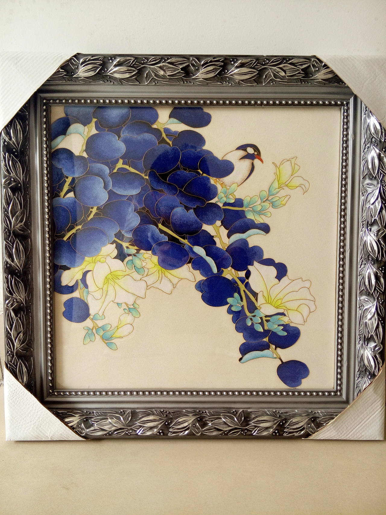 沙画作品信息创作时间2016/10/12undefined掐丝珐琅0掐丝珐琅工艺画1