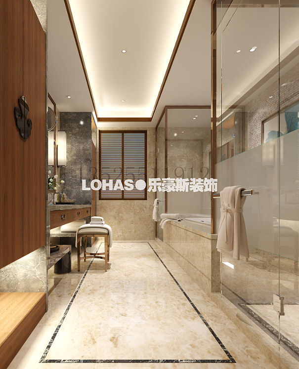郑州乐豪斯_东方今典高端装修设计_现代新古典中式（图ZMTI0MDUxMDQ0） - 家装设计 - 站酷设计师郑州乐豪斯168原创素材 - 站酷ZCOOL