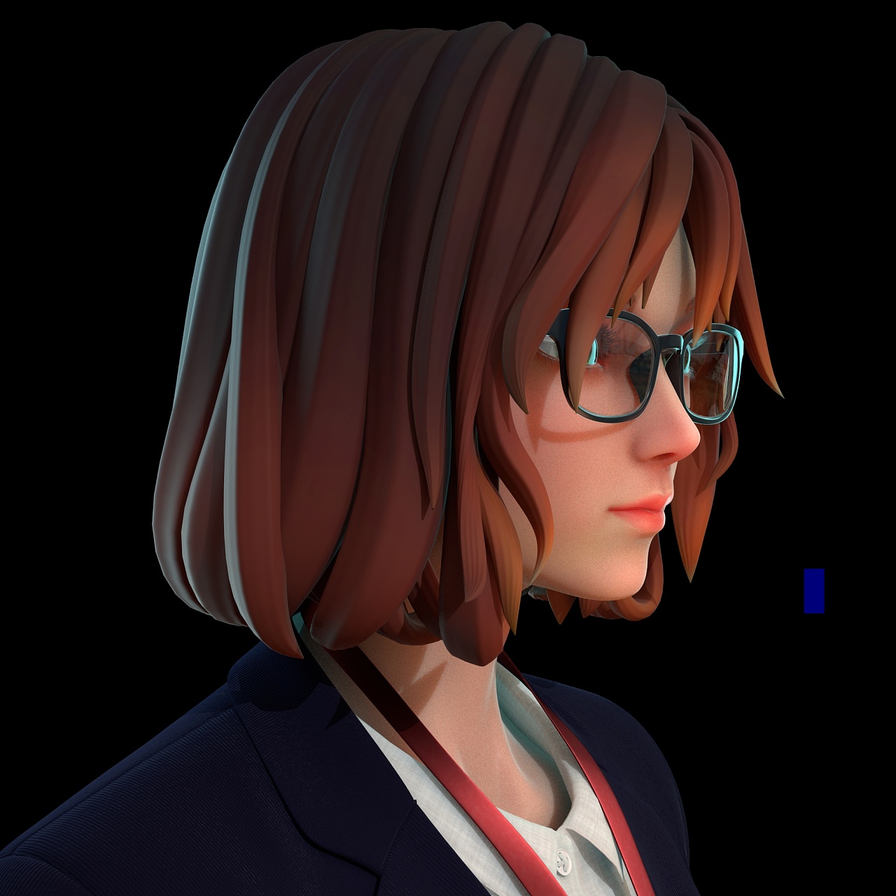 女角色一枚|三维|动画/影视|覃湘华_原创作品-站酷zcool