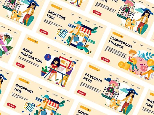 人物情绪版练习  欧美复古风 （可能不太讨喜 哈哈）