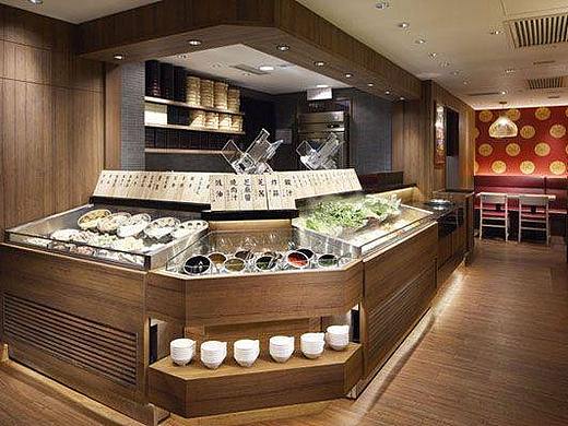 郑州日式火锅店设计案例_河南火锅店装修公司效果图