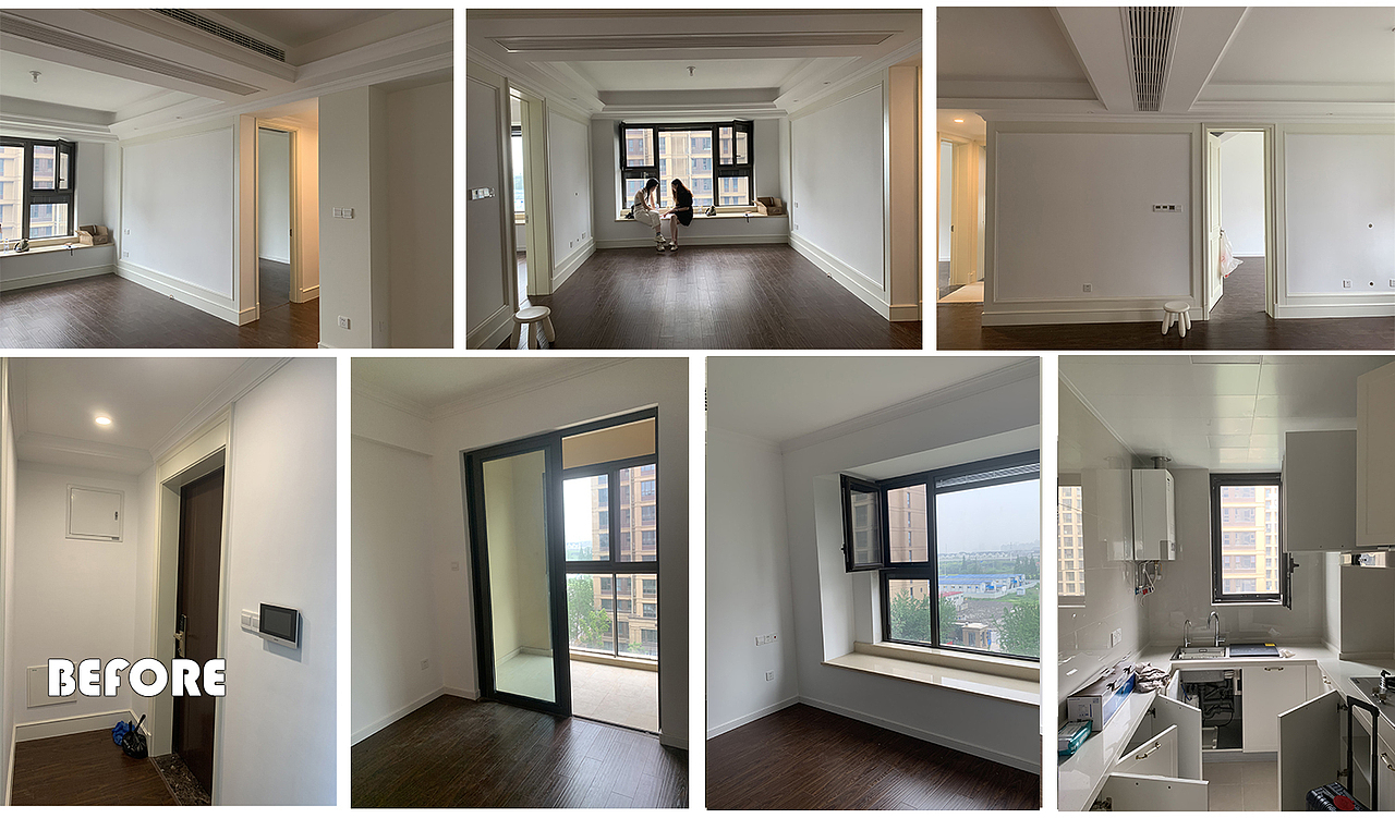 115㎡精装房改造，精彩配色塑造文艺复古风，仅花15万（图ZMjU5MzYxOTg0） - 家装设计 - 站酷设计师7kkdesign麦古一原创素材 - 站酷ZCOOL