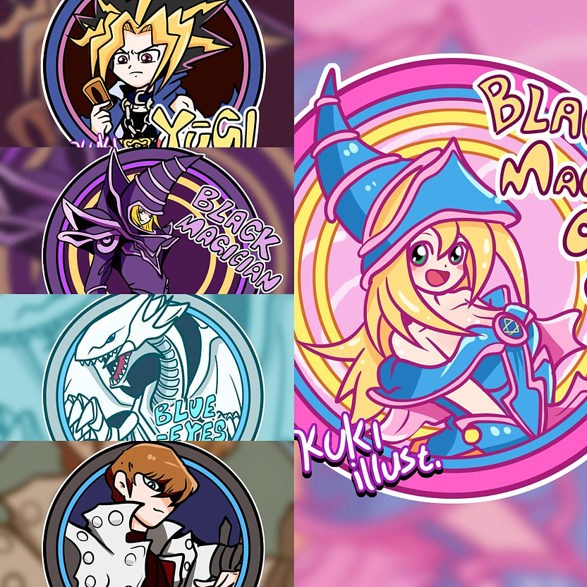 2024作品①（图ZMzY1MTY3NDE2） - 创作习作 - 站酷设计师插画师kuki原创素材 - 站酷ZCOOL