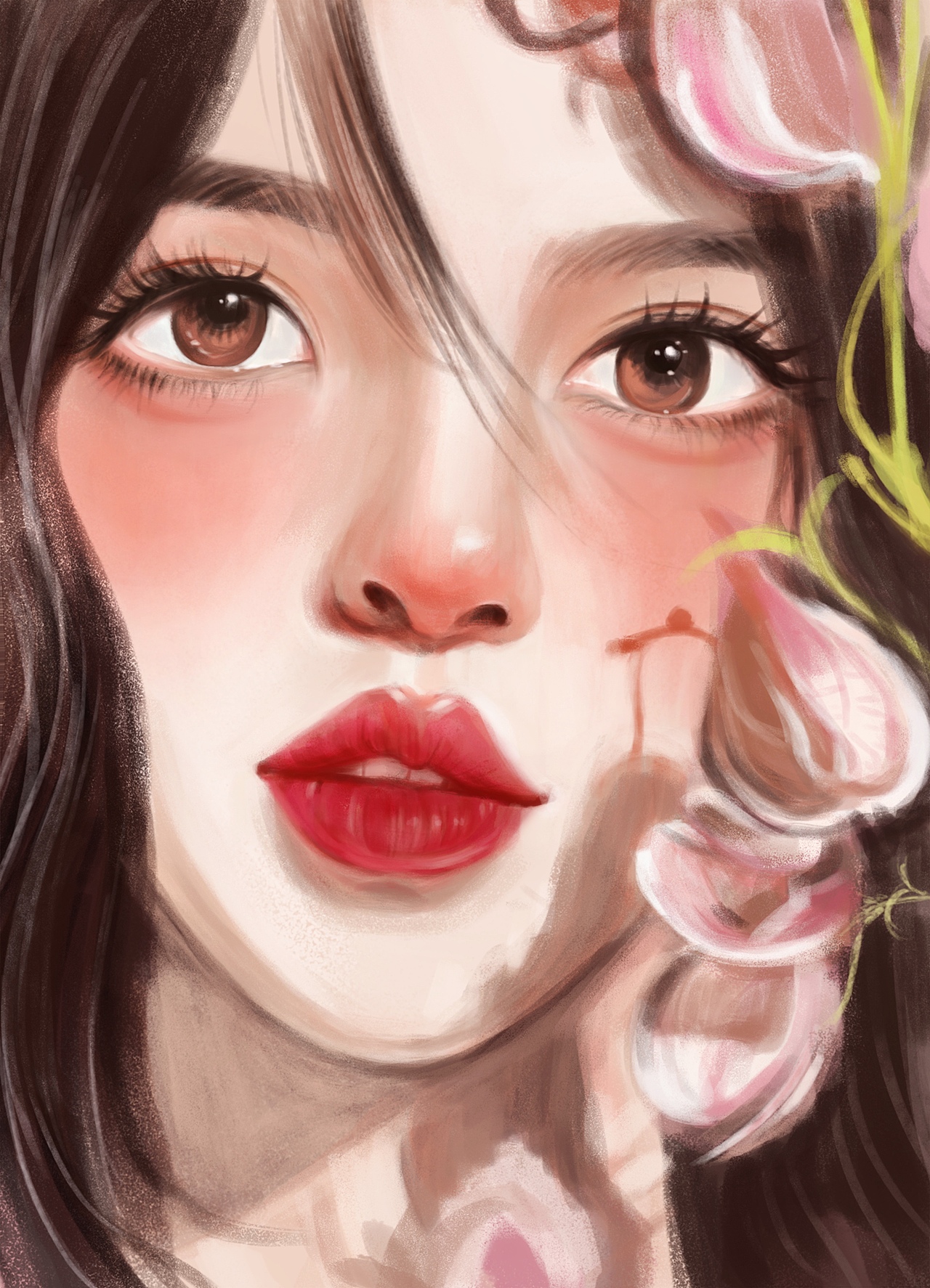 阳光下的少女手绘（图ZMjg5MjA2NzMy） - 艺术插画 - 站酷设计师鱼鱼紫玉原创素材 - 站酷ZCOOL